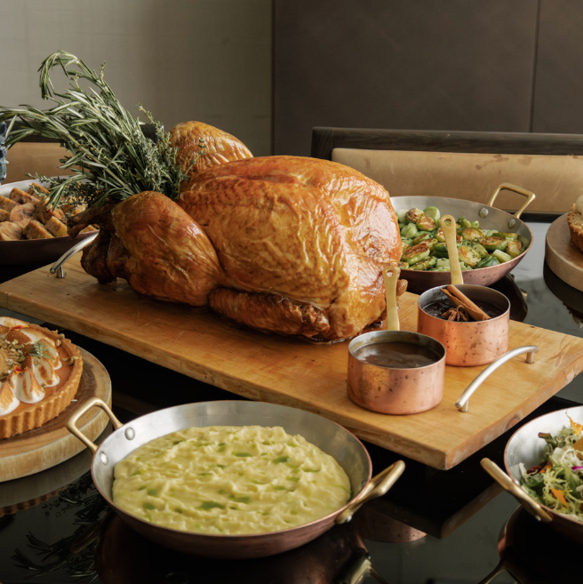 Four Seasons Festive Feast To-Go (Serves up to 8, Whole Turkey - option for whole or carved)