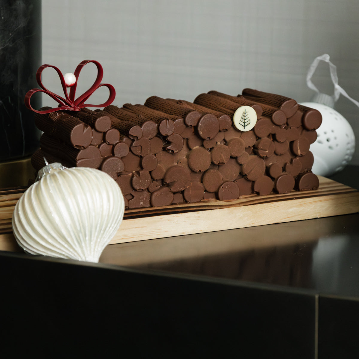 Wood Log Gâteau de Voyage