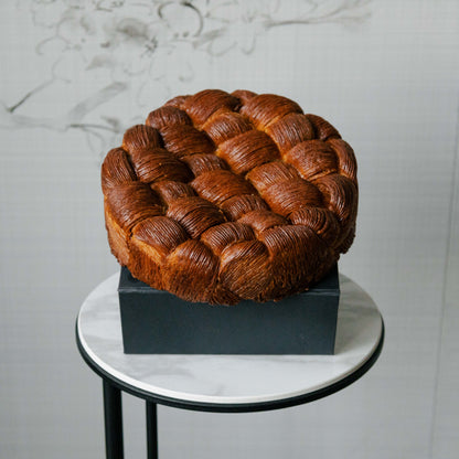 Cranberry Winter Spiced Brioche Loaf