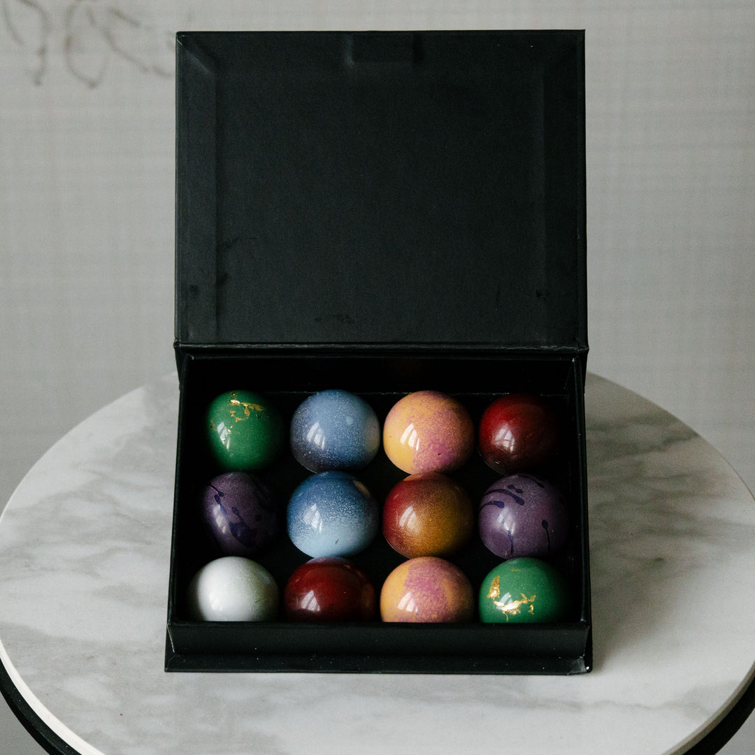 12-Piece Chocolate Bonbon Box